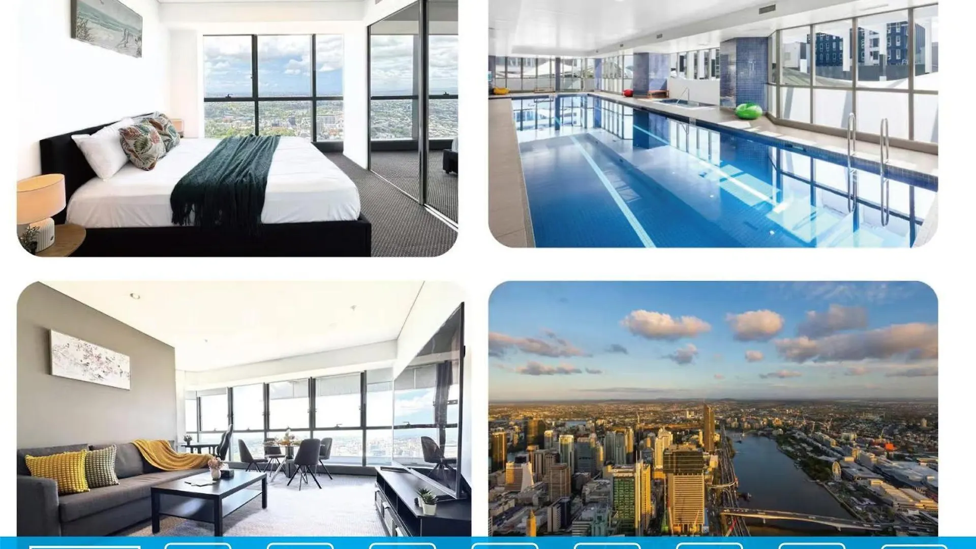 Luxury Meriton Suites Retreat 브리즈번